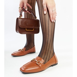 Mocasines marrones con hebilla Areebah marrón 2