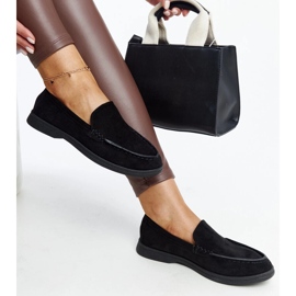 Zapatos Rumay ante negro 1