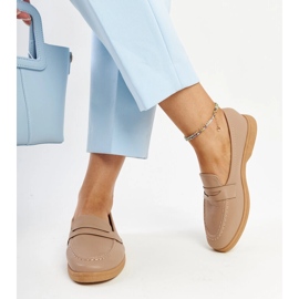 Mocasines Nawrah clásicos marrones marrón 3