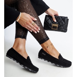 Mocasines Nafisah ante negro 2