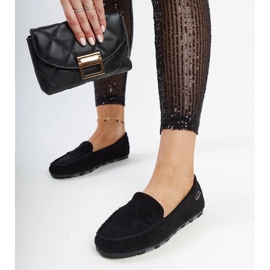 Mocasines Nafisah ante negro 3