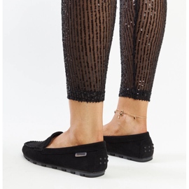 Mocasines Nafisah ante negro 5