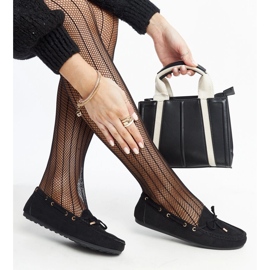 Mocasín de ante negro de Aneesa 1