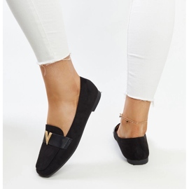 Mocasines negros con decoración Namal 2
