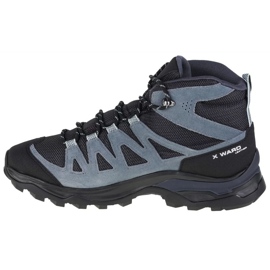 Zapatillas Salomon X Ward Leather Mid Gtx W 471820 negro 1 Zapatillas Salomon X Ward Leather Mid Gtx W 471820 negro 1