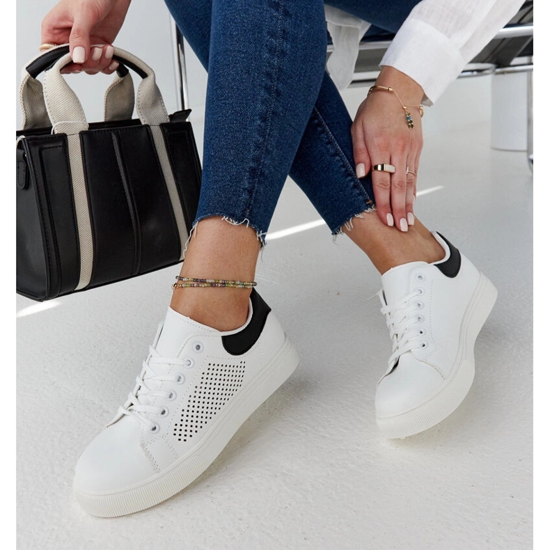 Deportivas Semhar caladas blancas blanco 1 Deportivas Semhar caladas blancas blanco 1