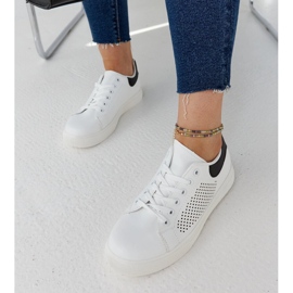 Deportivas Semhar caladas blancas blanco 2