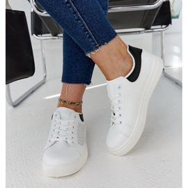 Deportivas Semhar caladas blancas blanco 3