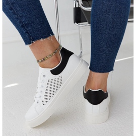Deportivas Semhar caladas blancas blanco 4