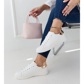 Zapatillas con plataforma Birikti blancas blanco 1