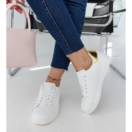 Zapatillas con plataforma Birikti blancas blanco 4
