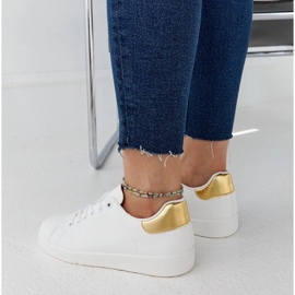 Zapatillas con plataforma Birikti blancas blanco 5