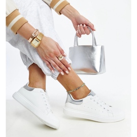 Zapatillas con plataforma Ariam blancas blanco 1