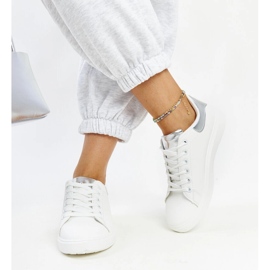 Zapatillas con plataforma Ariam blancas blanco 3