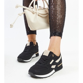 Deportivas plataforma Rosilda negras negro 2