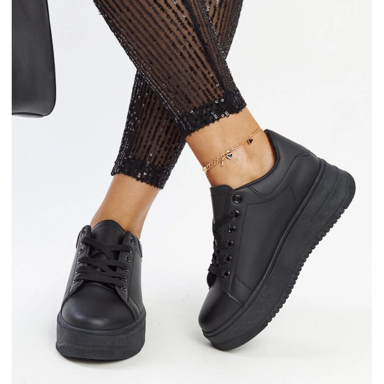 Deportivas plataforma Ottavia negro 2