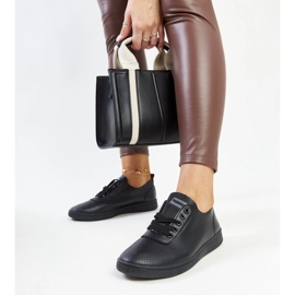 Deportivas Yusra de ecopiel negras negro 1