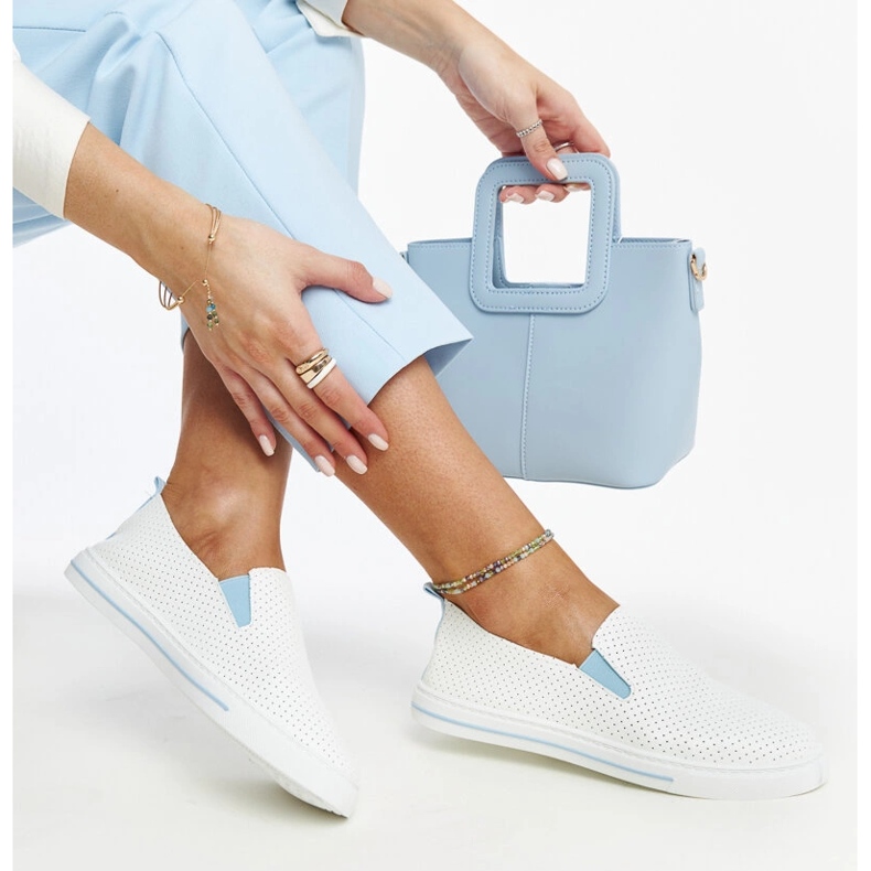 Zapatos Sanan blancos 1