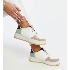 Zapatillas multicolores con plataforma Cvita. 1