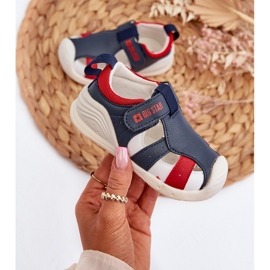 Sandalias infantiles Big Star NN374210 Azul marino 3