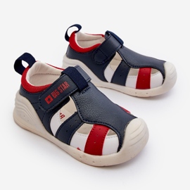 Sandalias infantiles Big Star NN374210 Azul marino 4