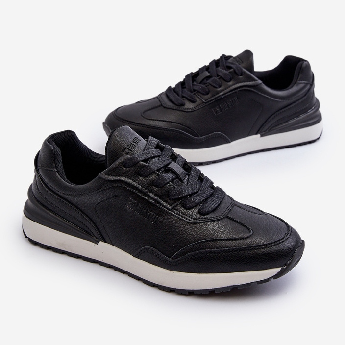 Zapatillas Hombre Piel Big Star NN174287 Negro 1