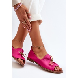 Zazoo 2660 Bailarinas Mujer Piel Fucsia rosado 9