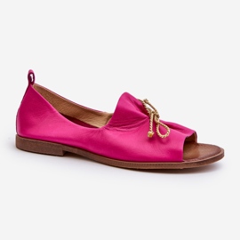 Zazoo 2660 Bailarinas Mujer Piel Fucsia rosado 4