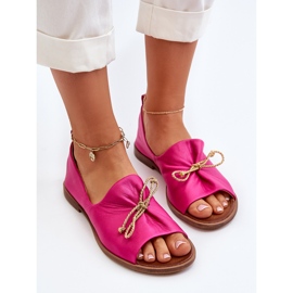 Zazoo 2660 Bailarinas Mujer Piel Fucsia rosado 6