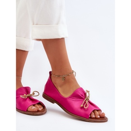 Zazoo 2660 Bailarinas Mujer Piel Fucsia rosado 7