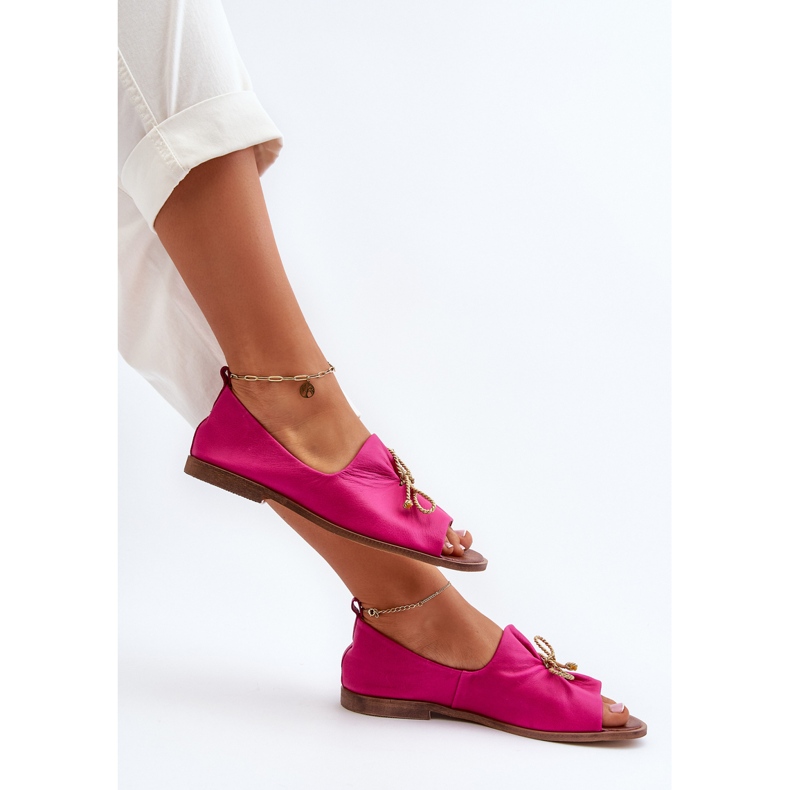 Zazoo 2660 Bailarinas Mujer Piel Fucsia rosado 1 Zazoo 2660 Bailarinas Mujer Piel Fucsia rosado 1