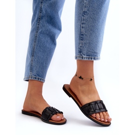 Seastar Zapatillas para mujeres plano -alta negro 5