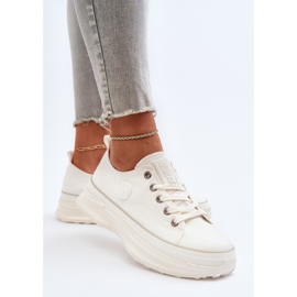 Zapatillas de Mujer con Suela Maciza Big Star NN274126 Blanco 6
