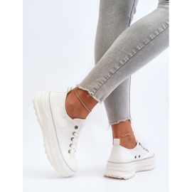 Zapatillas de Mujer con Suela Maciza Big Star NN274126 Blanco 8