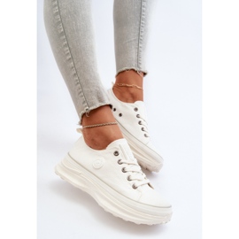 Zapatillas de Mujer con Suela Maciza Big Star NN274126 Blanco 1