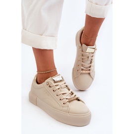 Zapatillas Mujer Big Star NN274210 Beige 5