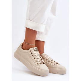 Zapatillas Mujer Big Star NN274210 Beige 3