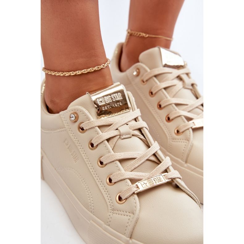 Zapatillas Mujer Big Star NN274210 Beige 1