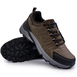 Zapatos de senderismo caqui McBraun para hombre verde 9