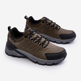 Zapatos de senderismo caqui McBraun para hombre verde 4