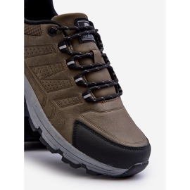 Zapatos de senderismo caqui McBraun para hombre verde 7