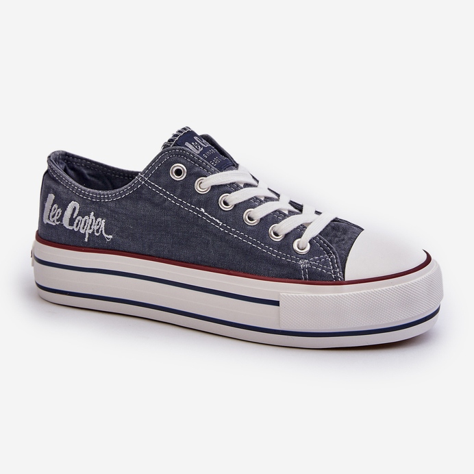 Zapatillas de Mujer con Suela Gruesa Lee Cooper LCW-24-31-2220 Azul Marino 2