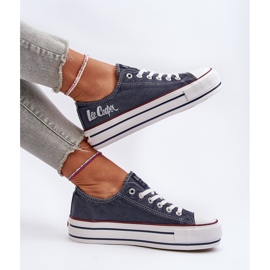 Zapatillas de Mujer con Suela Gruesa Lee Cooper LCW-24-31-2220 Azul Marino 9