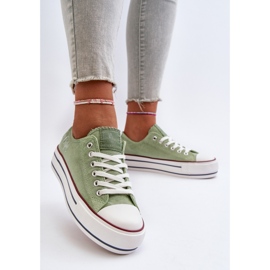 Zapatillas de Mujer con Suela Gruesa Lee Cooper LCW-24-31-2217 Verde 4