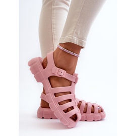 Sandalias Romanas Mujer Espuma Rosa Gasaria rosado 7