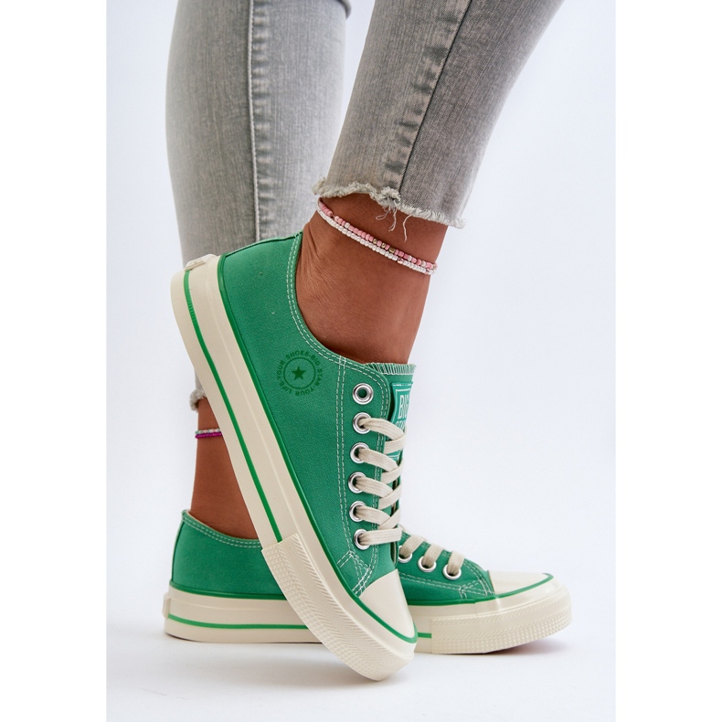 Zapatillas Bajas Mujer Big Star NN274268 Verde 2