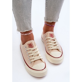 Zapatillas Bajas Mujer Big Star NN274272 Beige 9