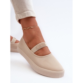 Zapatillas Mujer Big Star NN274602 Beige 5