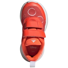 Zapatos Adidas x Disney Mickey y Minnie Tensaur Jr GW0365 rojo 1
