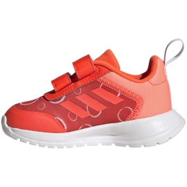Zapatos Adidas x Disney Mickey y Minnie Tensaur Jr GW0365 rojo 2